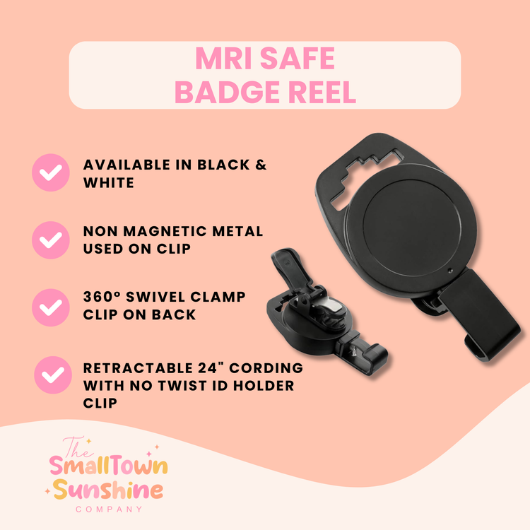 Permanent Badge Reel Base Options