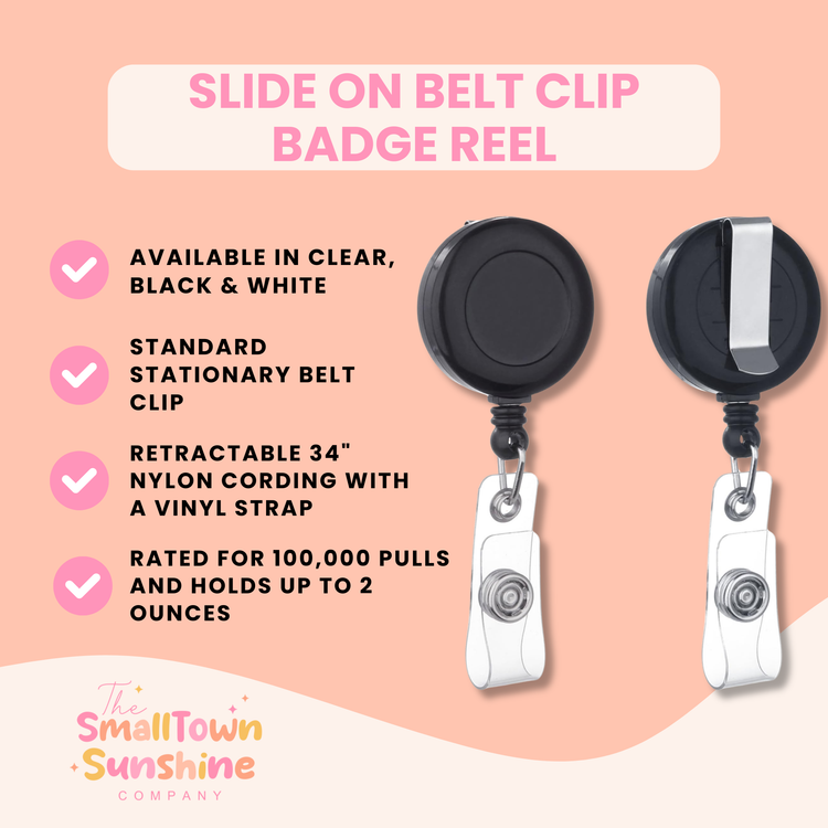 Permanent Badge Reel Base Options
