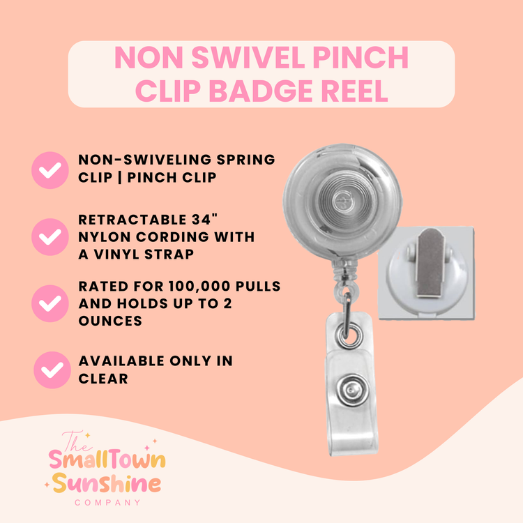 Permanent Badge Reel Base Options