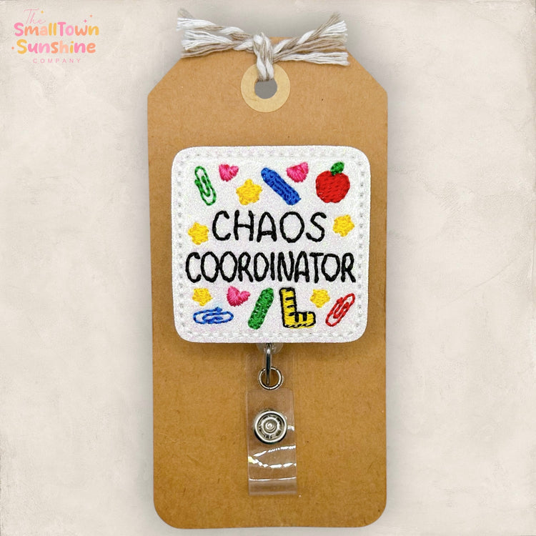 Chaos Coordinator Badge Topper