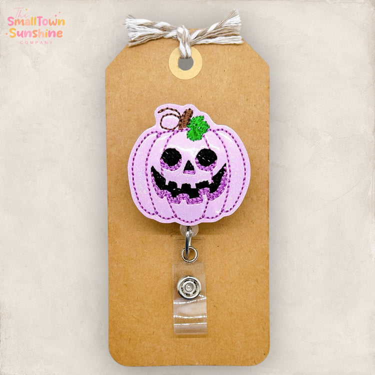 Pastel Jack-oβ-lantern Badge Topper