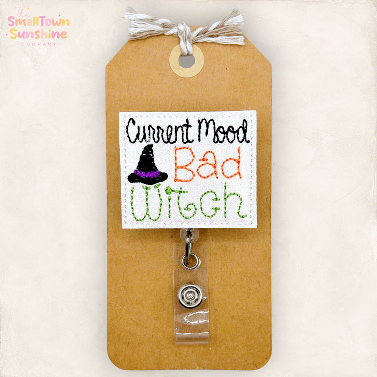 Current Mood Bad Witch Badge Topper