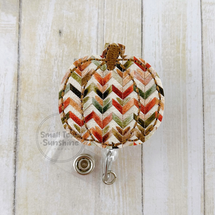 Autumn Pumpkin Badge Toppers