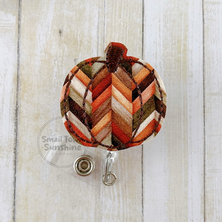 Autumn Pumpkin Badge Toppers