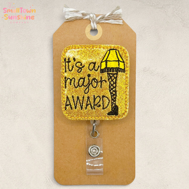 Itβs a Major Award Badge Topper