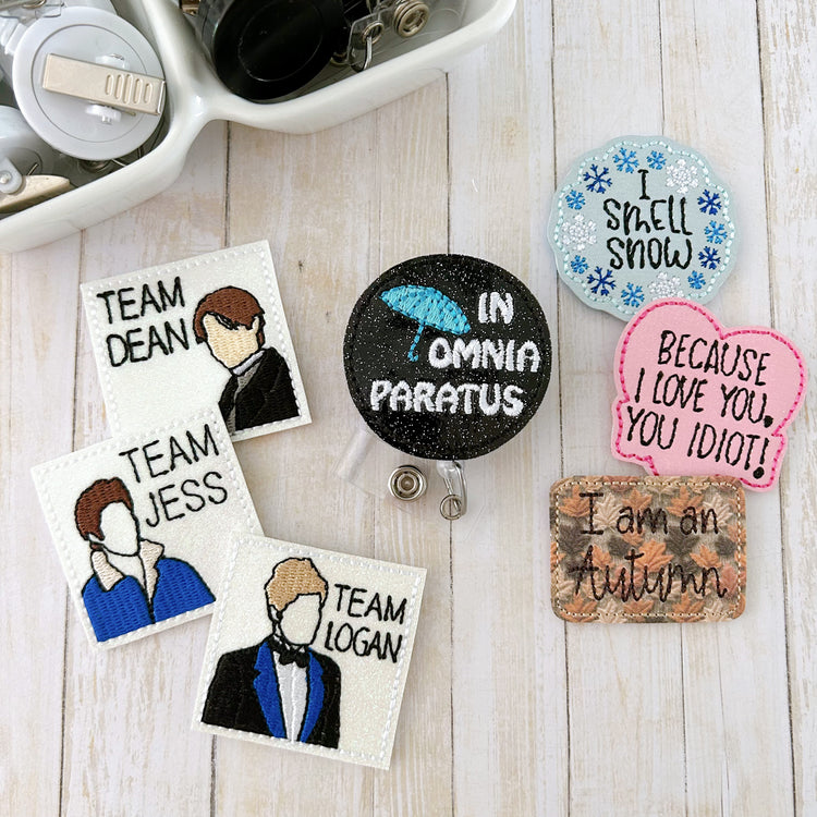 Gilmore Girls Badge Toppers