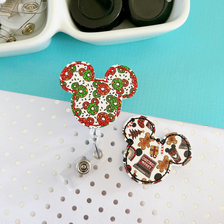 βTis the Season Mouse Badge Toppers