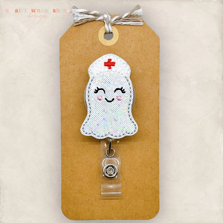 Nurse Ghost Badge Topper