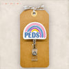 PEDS Rainbow Badge Topper