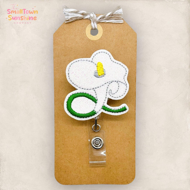 Calla Lily Badge Topper