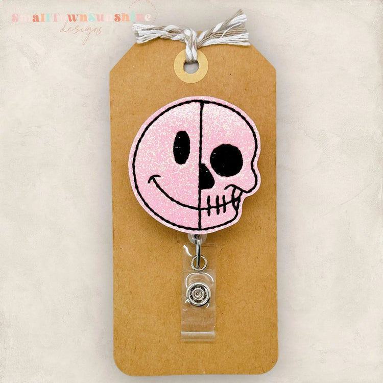 Smile Skull Badge Topper