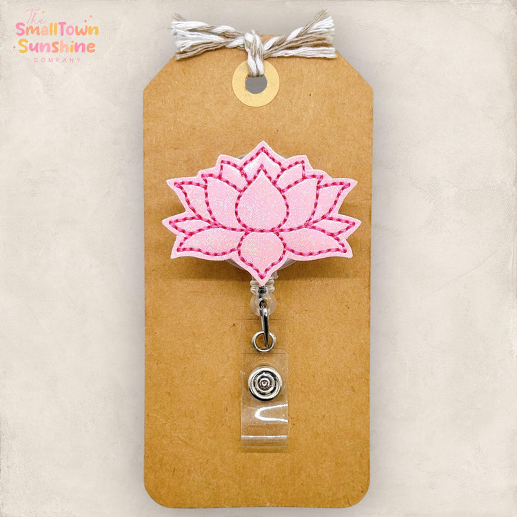 Lotus Flower Badge Topper