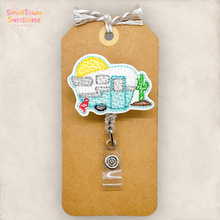 Camper Badge Topper