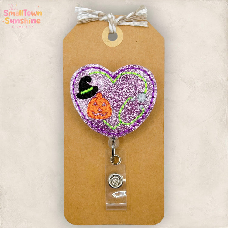 Halloween Stethoscope Badge Topper