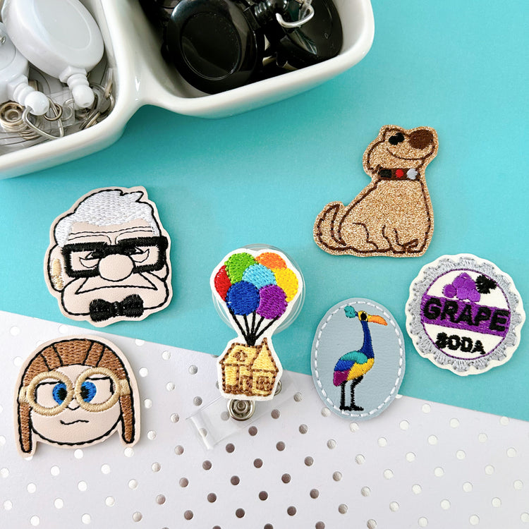 Up Badge Toppers