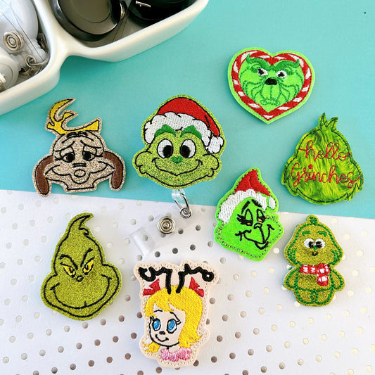 Mean Green One Badge Toppers