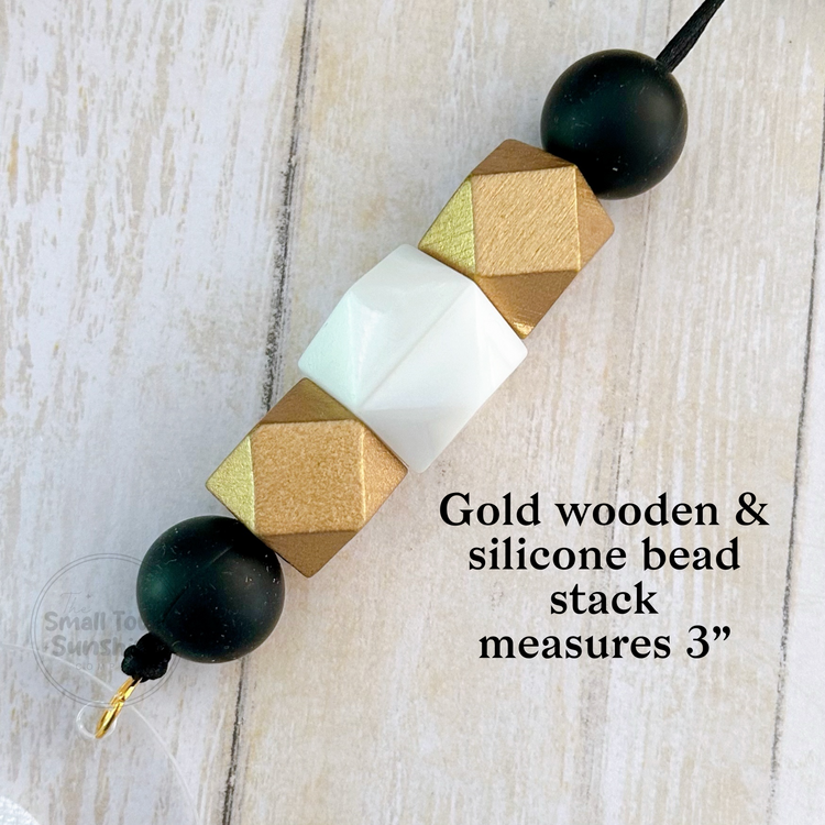 Beaded Lanyard for Removable Badge Toppers | THE LUXE