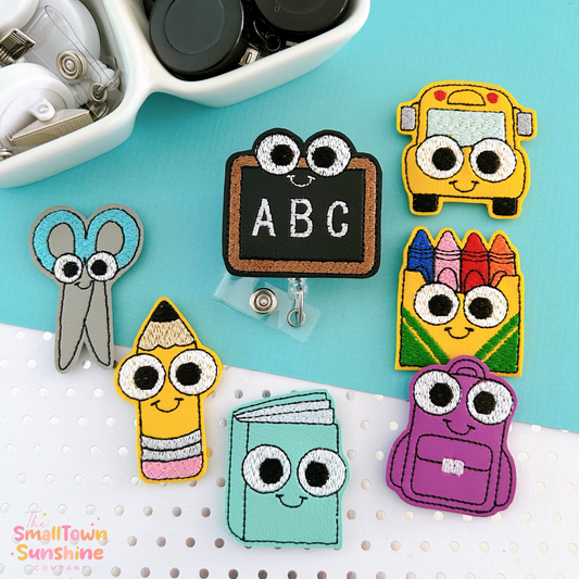 Back to School Badge Toppers