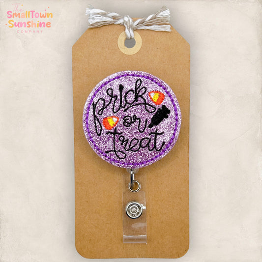 Prick or Treat Badge Topper