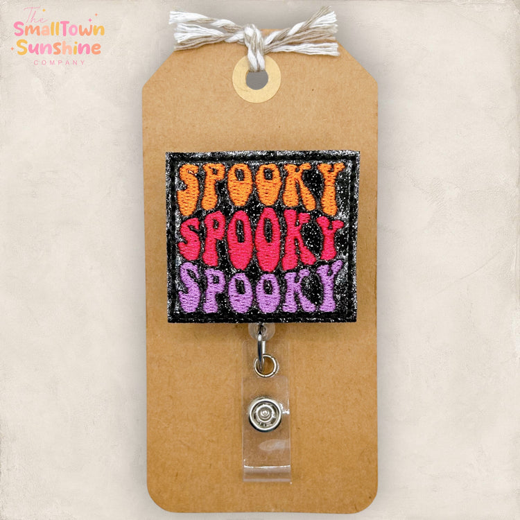 Spooky Badge Topper