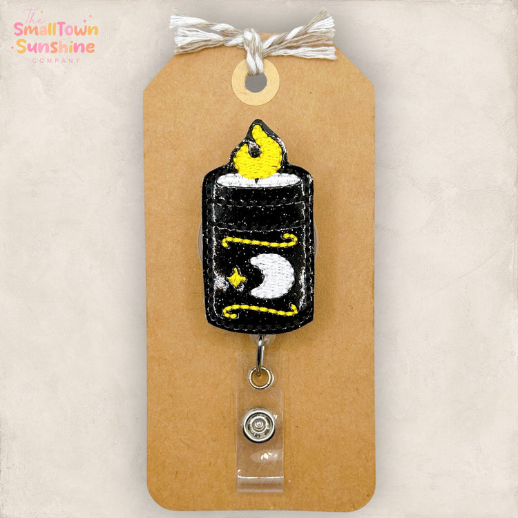 Halloween Candle Badge Topper