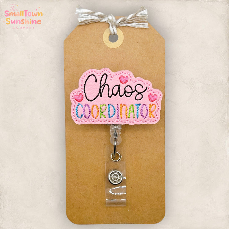 Chaos Coordinator Badge Topper