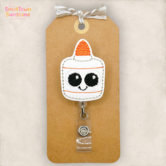 Cute Glue Bottle Badge Topper