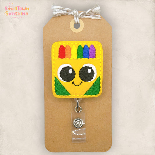 Crayon Box Badge Topper