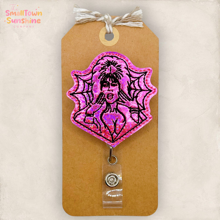 Mistress of the Dark Badge Topper