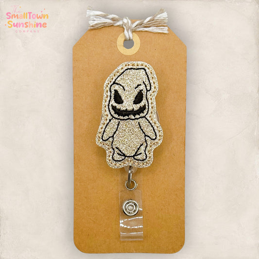 Glitter Oogie Badge Topper