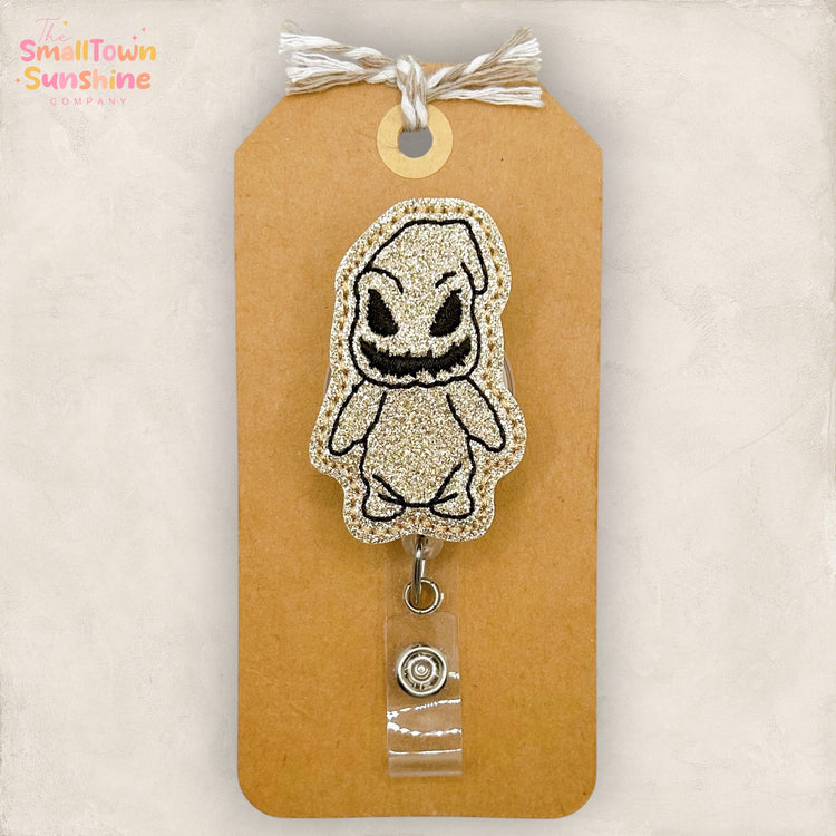 Glitter Oogie Badge Topper