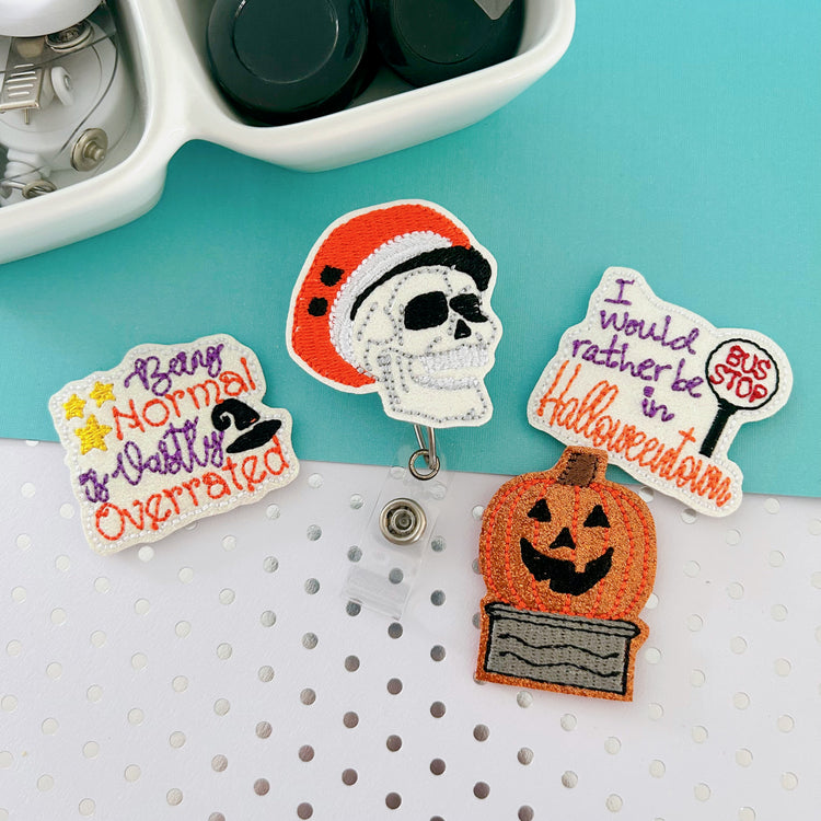 HalloTown Badge Topper Collection