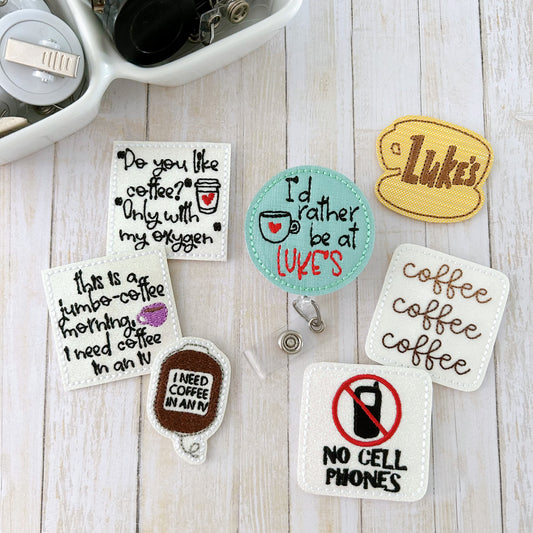 Gilmore Girls Badge Toppers