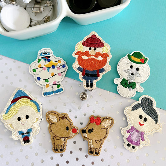 Classic Reindeer Story Badge Topper Collection
