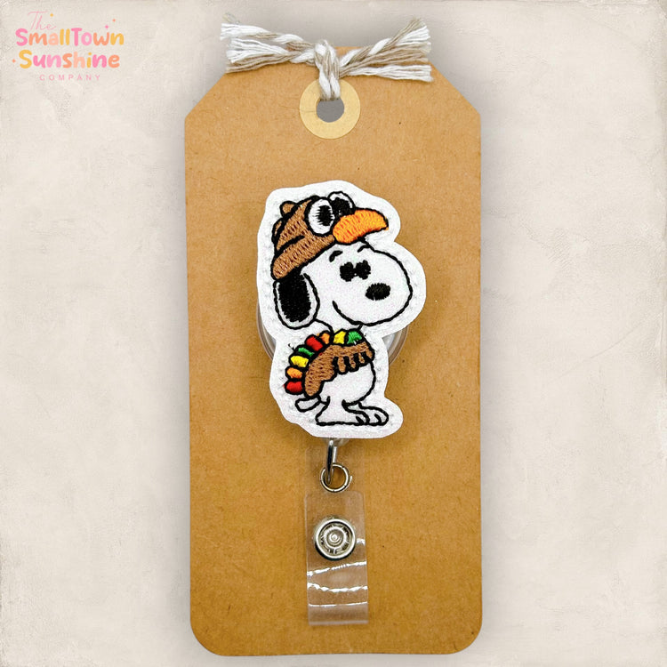 Turkey Beagle Badge Topper