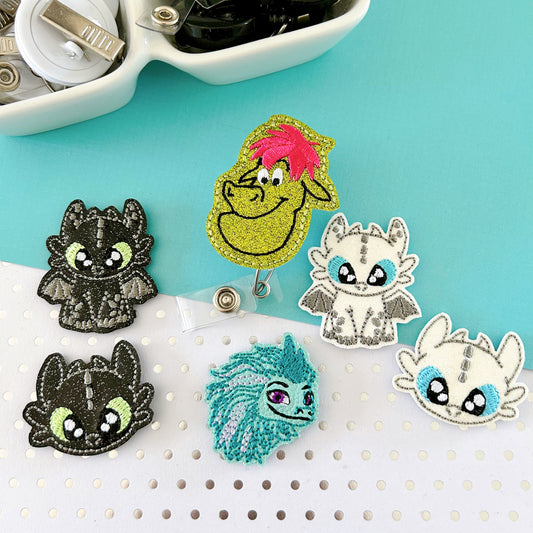 Dragon Badge Toppers