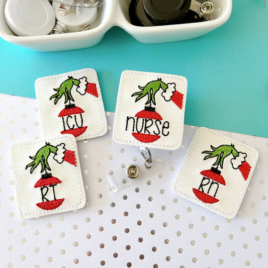 Medical Christmas Ornament Badge Toppers