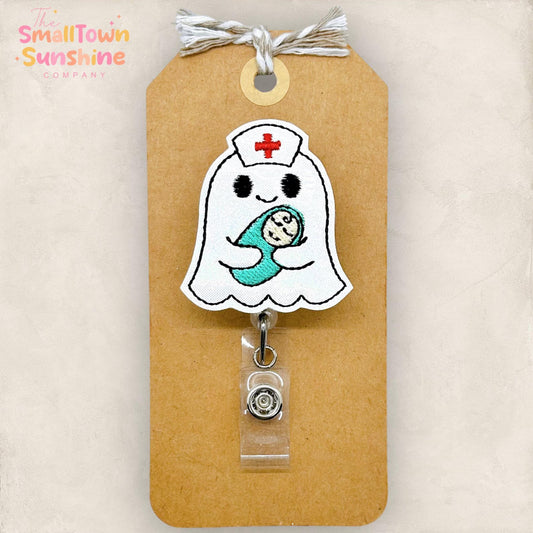 Labor & Delivery Ghost Badge Topper