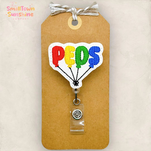 PEDS Balloons Badge Topper