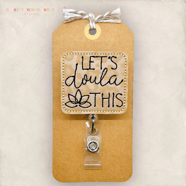 Let’s Doula This Badge Topper