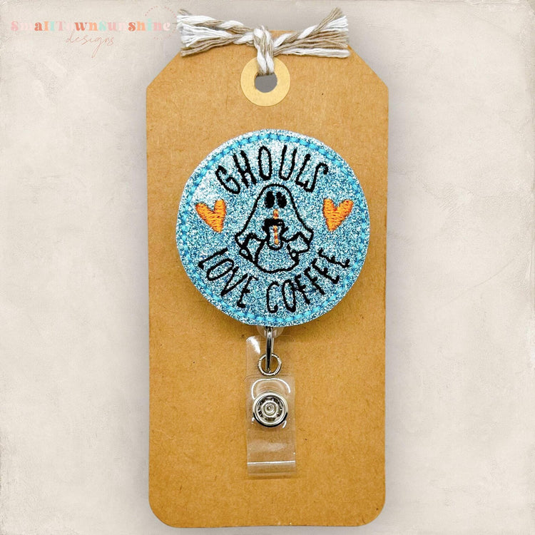 Ghouls Love Coffee Badge Topper