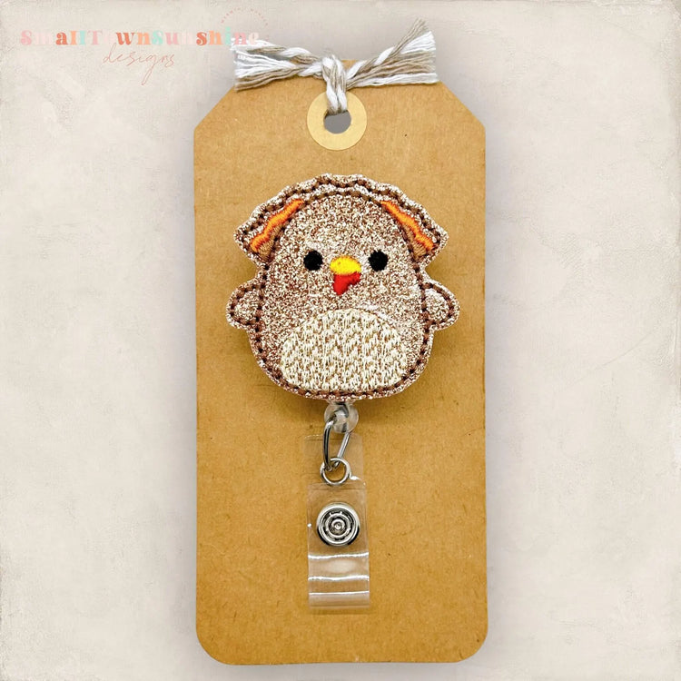 Turkey Squish Badge Topper