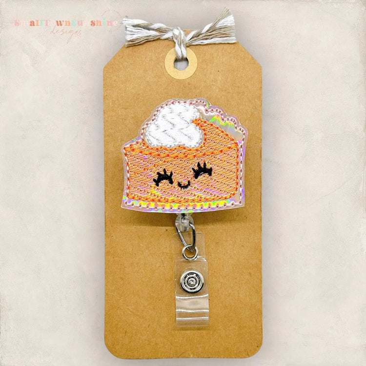 Pumpkin Pie Badge Topper