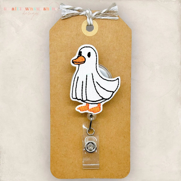 Goose Ghost Badge Topper