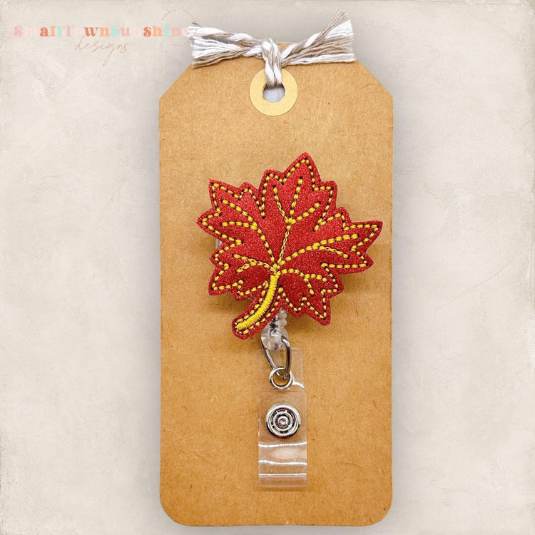 Leaf Badge Topper