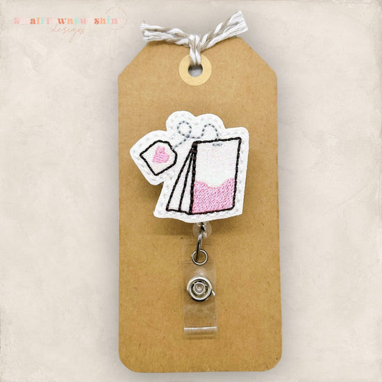 Tea Bag Badge Topper