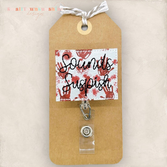 Sounds Suspish Badge Topper