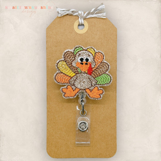 Turkey Boy Badge Topper