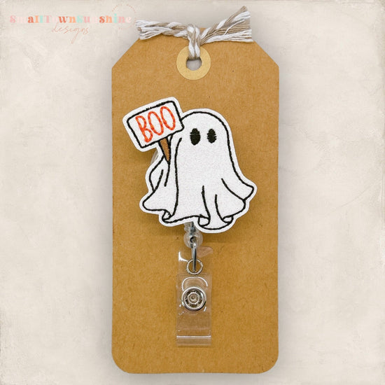 Boo Ghost Badge Topper