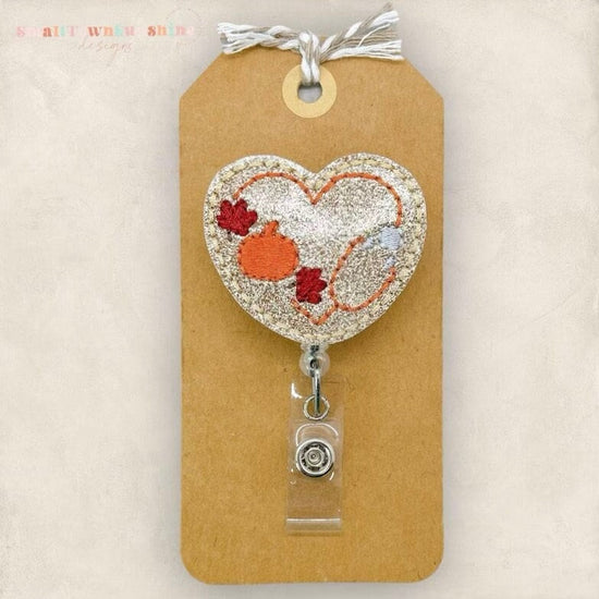 Fall Stethoscope Badge Topper